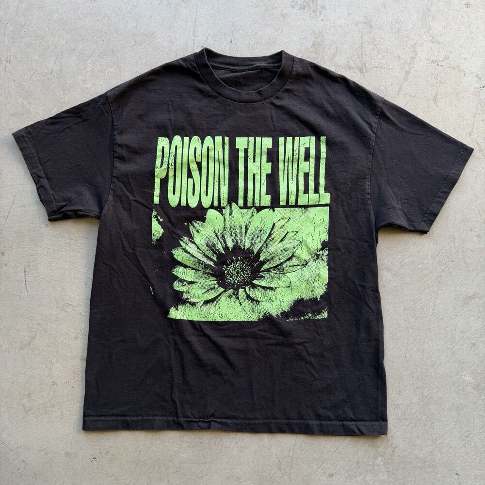Vintage Poison The Well Sz XL Shirt Demo Era Hardcore Metalcore Screamo Y2K 90s